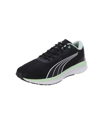 PUMA Herren Electrify Nitro 2 Run 75 Straßen-Laufschuh, Black Light Mint Gold, 40 EU von PUMA