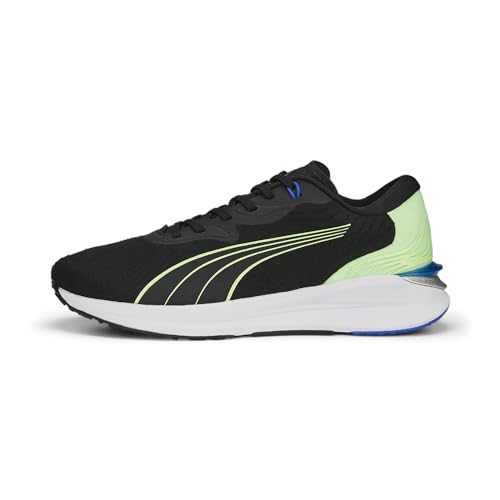 PUMA Men's Sport Shoes ELECTRIFY NITRO 2 Road Running Shoes, PUMA BLACK-FIZZY LIME, 40 von PUMA