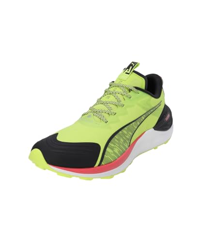 PUMA Herren Electrify Nitro 3 TR Road Running Shoe, Lime Pow Black-Active Red, 47 EU von PUMA
