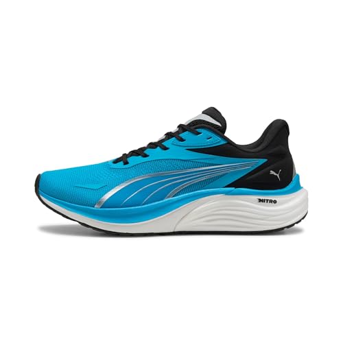 PUMA Herren Electrify Nitro 4 Road Running Shoe, Speed Blue PUMA schwarz, 45 EU PUMA Herren Electrify Nitro 4 Road Running Shoe, Speed Blue PUMA schwarz, 45 EU von PUMA
