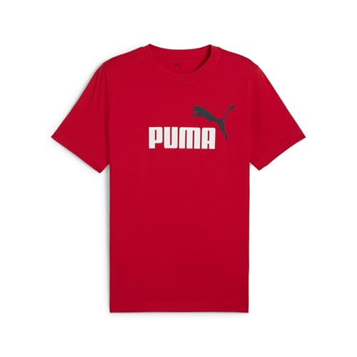 PUMA Herren Essentials 2 Colour No. 1 Logo T-Shirt S, for All Time Red von PUMA