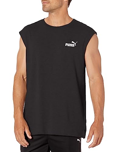 PUMA Herren Essentials Ärmelloses T-Shirt, Schwarz-Ah23, 4X-Large Groß von PUMA