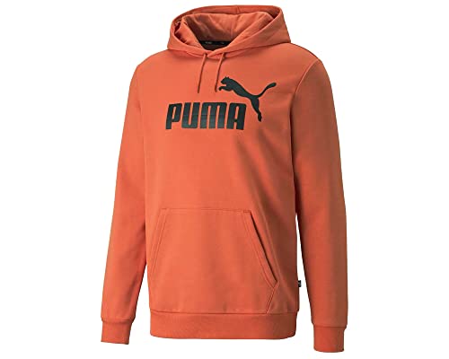 PUMA Herren Essentials Big Logo Hoodie LChili Powder Orange von PUMA