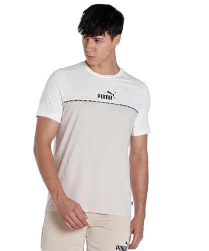 Puma Herren S64102362 T-Shirt, beige, Small von PUMA