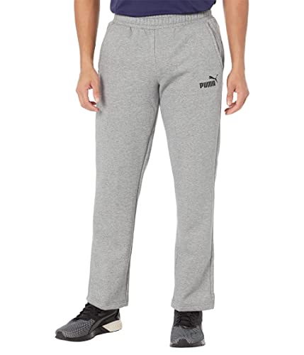 PUMA Herren Essentials Fleece Trainingshose, Mittelgrau meliert, Groß von PUMA