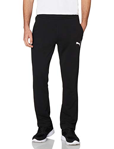 PUMA Unisex Erwachsene Essentials Logo Trainingshose, Black-Cat, M von PUMA