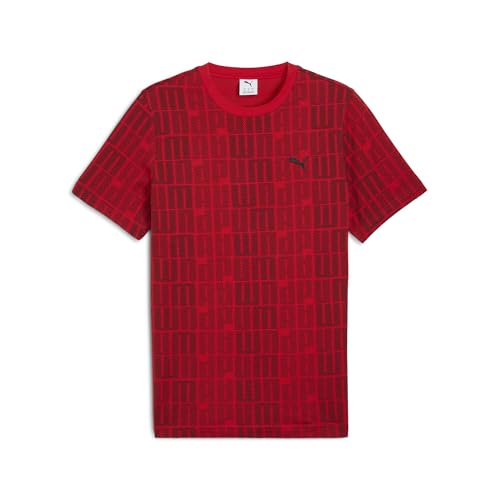 PUMA Herren Essentials Logo Lab T-Shirt L, for All Time Red von PUMA