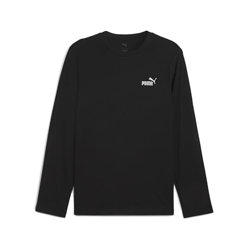 PUMA Herren Essentials No. 1 Logo Langarmshirt XXL, Black von PUMA