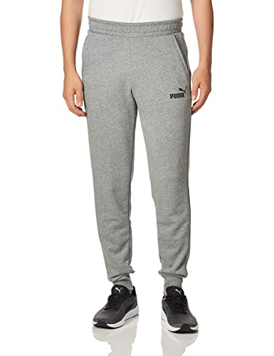 PUMA Herren Essential Sweatpants Trainingshose, Mittelgrau meliert, Klein von PUMA