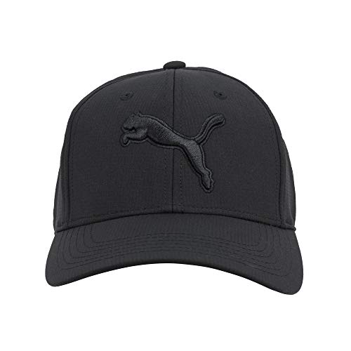 PUMA Unisex-Erwachsene Evercat Dillon Stretch Fit Cap Baseballkappe, Schwarz, L/XL von PUMA