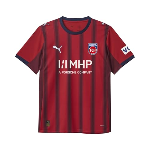 PUMA Herren FC Heidenheim 25/26 Heimtrikot XXL, Red Team Regal von PUMA