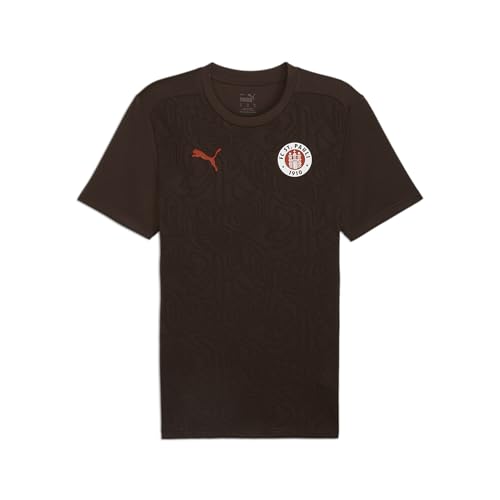 PUMA Herren FC St. Pauli Trainingstrikot 3XL Dark Chocolate Red Brown von PUMA