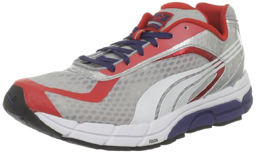 Puma Herren Faas 700 Laufschuhe, Rot-Rouge (01High/Red/Evening Blue) von PUMA