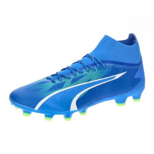 PUMA Herren Fg/Ag Fussballschuh, Ultra Blue, White, Pro, Grün, 40.5 EU von PUMA