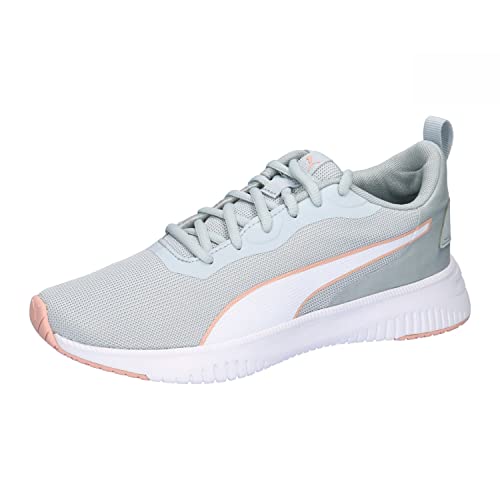 PUMA Herren Flyer Flex Laufschuh, Platinum Gray Rose Dust Puma White, 40 EU von PUMA