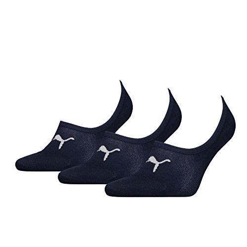 Puma Unisex Footie Socken, Navy, 38 EU von Puma