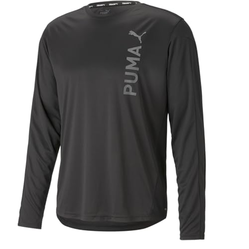 PUMA Herren Fit Ultrabreathe Funktionsshirt schwarz L von PUMA