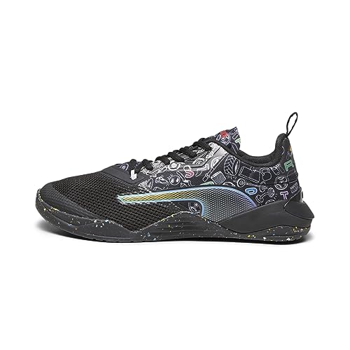 PUMA Herren Fuse 2.0 Out Foundation Sneaker, Schwarz-pelé Gelb Grün, 40 EU PUMA Herren Fuse 2.0 Out Foundation Sneaker, Schwarz-pelé Gelb Grün, 40 EU von PUMA