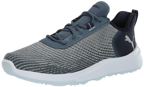 PUMA Herren Fusion Crush Sport Wide Golfschuh, Evening Sky-deep Navy, 46.5 EU von PUMA