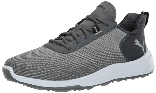PUMA Herren Fusion Crush Sport Wide Golfschuh, Slate Sky-Strong Gray, 47 EU von PUMA