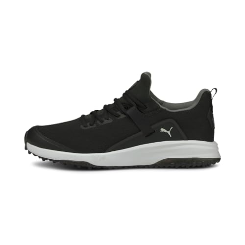 PUMA Herren Fusion Evo Golfschuh, Black-Quiet Shade, 42 EU von PUMA