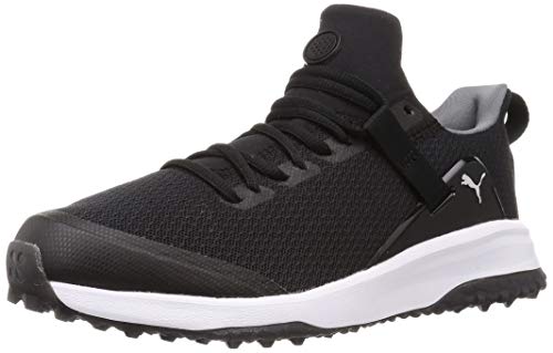 PUMA Herren Fusion Evo Golfschuh, Black Quiet Shade, 42.5 EU PUMA Herren Fusion Evo Golfschuh, Black Quiet Shade, 42.5 EU von PUMA