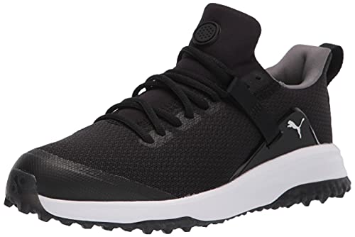 PUMA Herren Fusion Evo Golfschuh, Black-Quiet Shade, 39 EU von PUMA