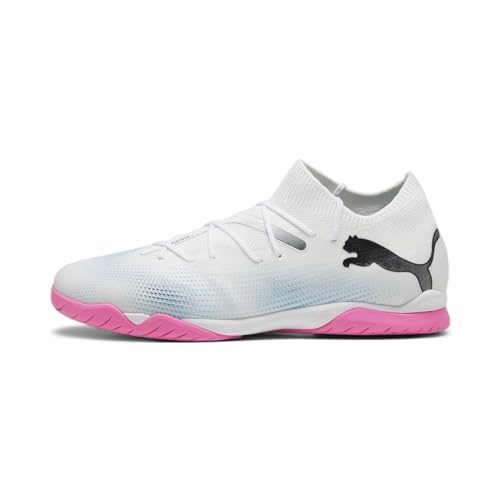 PUMA Herren Future 7 Match It Fußballschuhe, Puma White Puma Black Poison Pink, 47 EU von PUMA