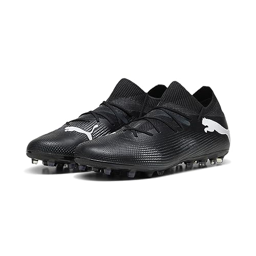 Puma Men Future 7 Match Mg Soccer Shoes, Puma Black-Puma White, 44.5 EU von PUMA