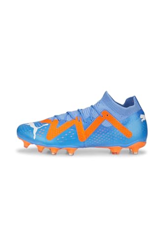 PUMA Unisex Adults' Sport Shoes FUTURE MATCH FG/AG Soccer Shoes, BLUE GLIMMER-PUMA WHITE-ULTRA ORANGE, 47 von PUMA