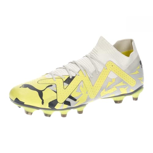 PUMA Herren Future Match Fg/Ag Fussballschuh, Sedate Grey Asphalt Yellow Blaze, 40.5 EU von PUMA