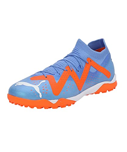 PUMA Unisex Adults' Sport Shoes FUTURE MATCH TT Soccer Shoes, BLUE GLIMMER-PUMA WHITE-ULTRA ORANGE, 44 von PUMA