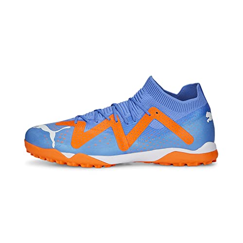 PUMA Unisex Adults' Sport Shoes FUTURE MATCH TT Soccer Shoes, BLUE GLIMMER-PUMA WHITE-ULTRA ORANGE, 47 von PUMA