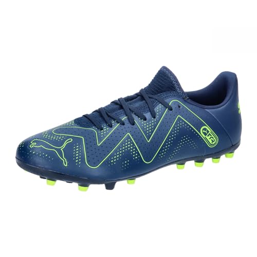 PUMA Herren Future Play Mg Fussballschuh, Persian Blue Pro Green, 42 EU von PUMA