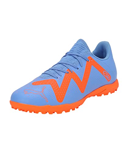 PUMA Unisex Adults' Sport Shoes FUTURE PLAY TT Soccer Shoes, BLUE GLIMMER-PUMA WHITE-ULTRA ORANGE, 41 von PUMA