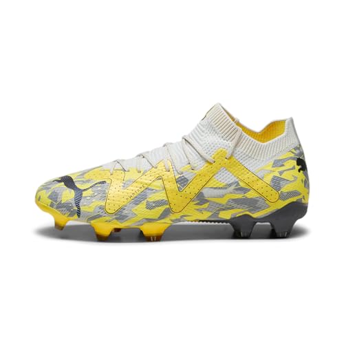 Puma Herren Football Boots, Mehrfarbig (Sedate Gray Asphalt Yellow Blaze), 42 EU von PUMA