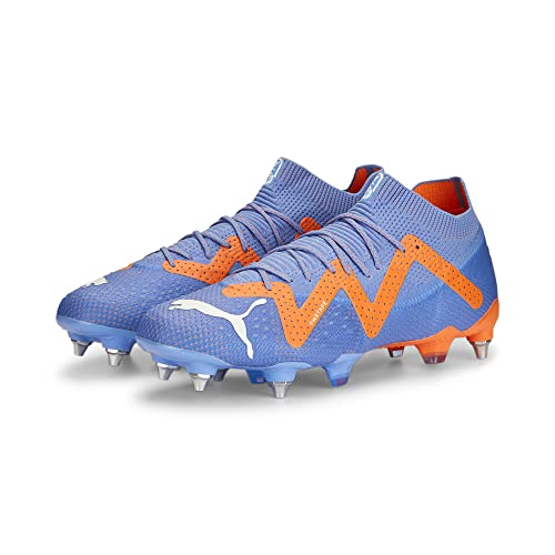 PUMA Herren Future Ultimate MxSG Fußballschuhe 46.5Blue Glimmer White Ultra Orange von PUMA