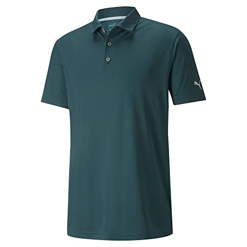 PUMA Herren Gamer Polo Hemd mit Button-Down-Kragen, Ponderosa Pine, 5X-Groß PUMA Herren Gamer Polo Hemd mit Button-Down-Kragen, Ponderosa Pine, 5X-Groß von PUMA
