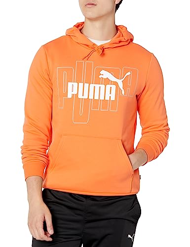 PUMA Herren Graphic Hooded Sweatshirt Kapuzenpullover, Hot Heat-Ah23 Logo #1, 4X-Large Groß von PUMA