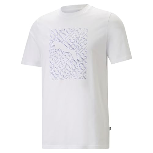 PUMA Herren Graphics Cat T-Shirt XLWhite von PUMA