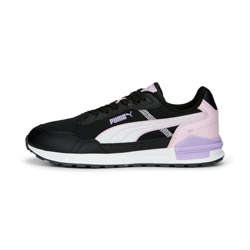 PUMA Unisex Adults' Fashion Shoes GRAVITON MEGA Trainers & Sneakers, PUMA BLACK-PUMA WHITE-VIVID VIOLET-PEARL PINK, 43 von PUMA