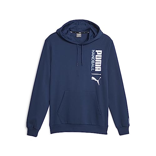 PUMA Herren Handball Hoodie Sweat, Persisches Blau, S von PUMA