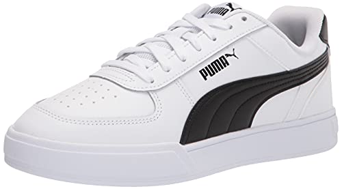 PUMA Herren Caven Sneaker, White Black Black, 38 EU von PUMA