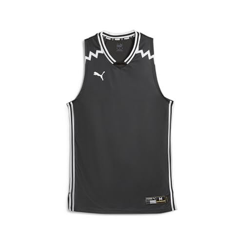 PUMA Herren Hoops Team Basketballtrikot 3XL, Black von PUMA