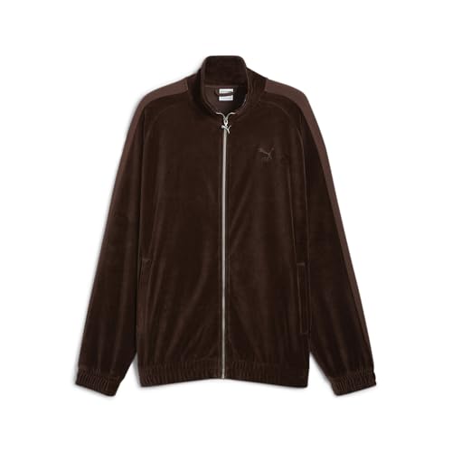 PUMA Herren Iconic T7 Oversized Velours Trainingsjacke, Espresso Brown Aw24, L PUMA Herren Iconic T7 Oversized Velours Trainingsjacke, Espresso Brown Aw24, L von PUMA