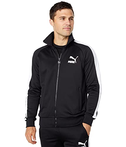 PUMA Herren Iconic T7 Trainingsjacke, Schwarz, S PUMA Herren Iconic T7 Trainingsjacke, Schwarz, S von PUMA