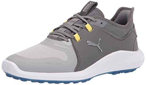 PUMA Herren Ignite Fasten8 Golfschuh, High Rise Silver/Quiet Shade, 42.5 EU von PUMA