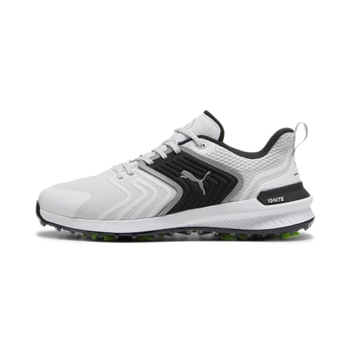 PUMA Herren Ignite Innovate Golfschuhe, Feather Gray Black, 47 EU von PUMA