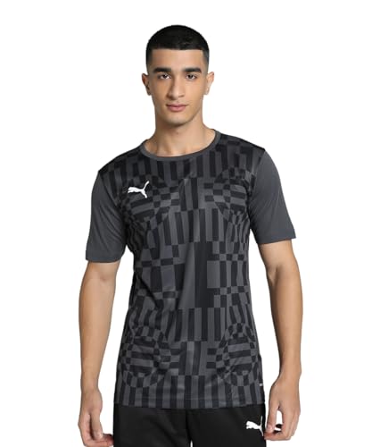 PUMA Herren Individualrise Graphic Jersey T-Stück, Asphalt, XL von PUMA