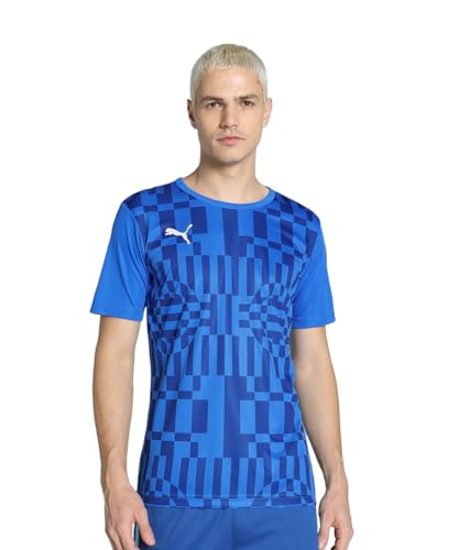 PUMA Herren Individualrise Graphic Jersey T-Stück, Ignite Blue Navy, L von PUMA